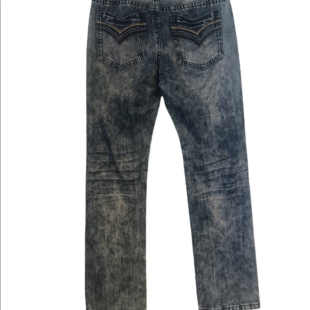 Men’s Blue Jeans, Black Brand, Relaxed Straight Leg, Size 30/32
